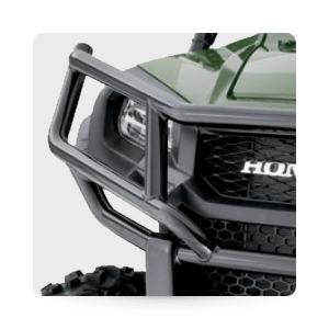 Pioneer 1000-6P Steel Front Bumper